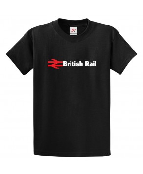 British Rail Novelty Unisex Classic Kids and Adults T-Shirt
